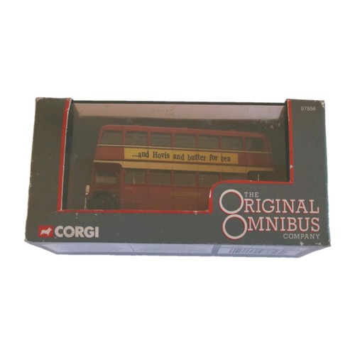 Corgi red bus 97856 bristol - bus,