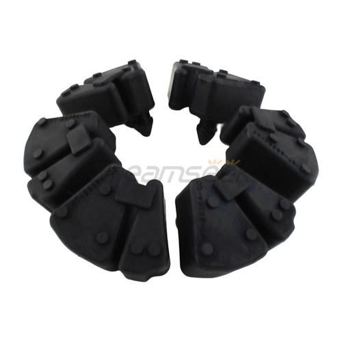 Rear wheel hub - rear, damper
