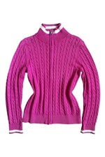 Foxcroft Full Zip Cardigan M