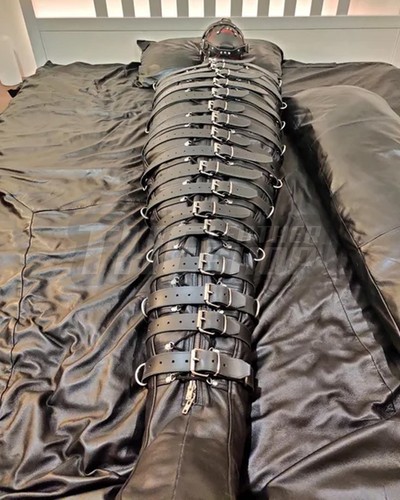 Geniune leather bondage body - geniune,