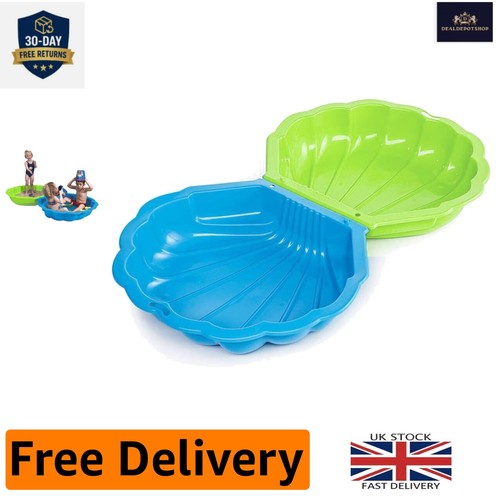 Kids shell design sandpit - shell,