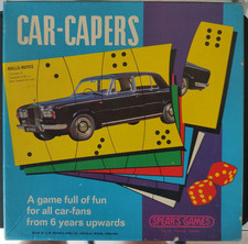 SPEARS VINTAGE MOTORING GAME - CAR CAPERS  - 1960's Mint
