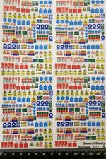 1:76 HO OO 00 Gauge Model Railway Safety Signs Factory Buildings Garage Industry