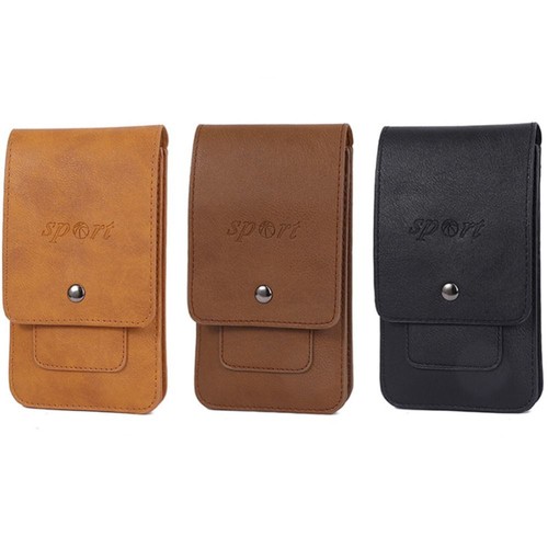 Leather men waist - men, bag