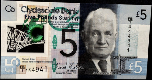 Brand new forth bridge 5 - brand, £5