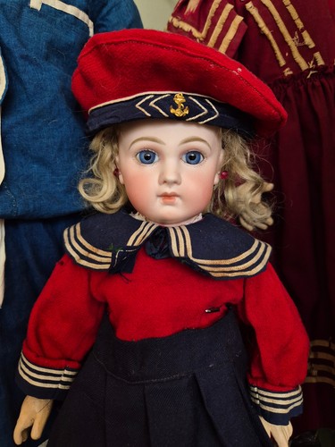 Old doll emile twin deposited - doll,