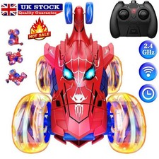 Spiderman stunt car remote - spiderman,