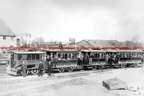 F021807 steam tram - tram, wantage