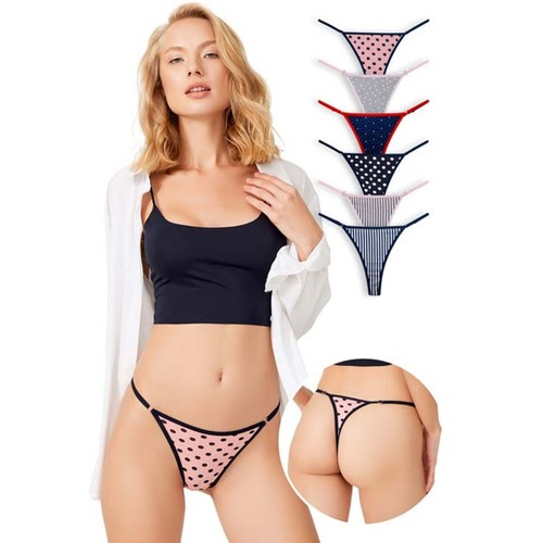 Cotton panties with adjustable - cotton,
