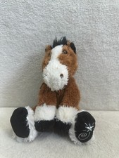 Shining stars brown horse pony soft toy