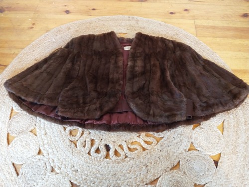 Vintage 1950 faux - vintage, fur
