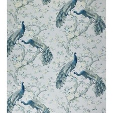 Laura Ashley Belvedere MIdnight VELVET fabric roman blind  MTM - Deluxe headrail