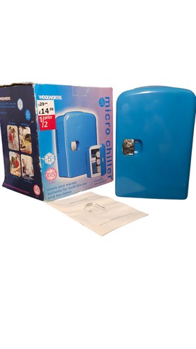 Woolworths vintage blue micro - blue,