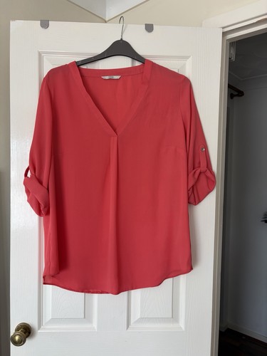 George asda women red vneck - george, women's