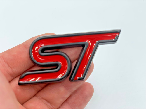 Ford badge red black - ford,