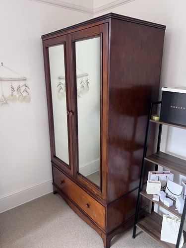 Solid wood wardrobe from laura - wood,
