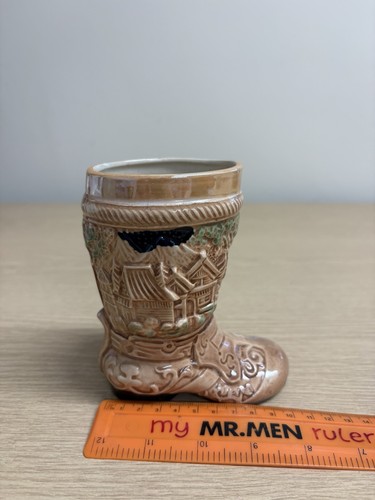 Vintage ceramic boot - ceramic, shoe
