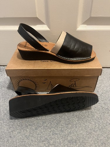 Wedges summer leather avarcas - wedges,