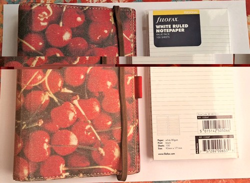 Filofax cherry personal - filofax,
