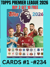 TOPPS PREMIER LEAGUE CARDS