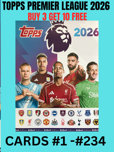 Topps premier league cards - topps,