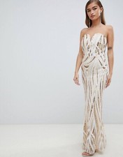 ASOS Sequin Petite Maxi Dress