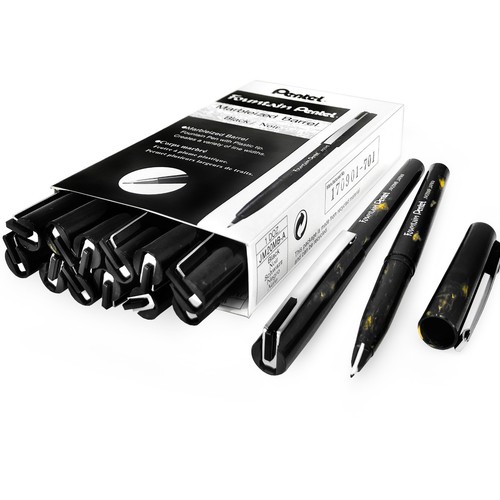Pentel disposable fountain pen - pentel,