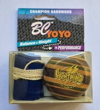 BC Lightning Yo-Yo - No. 500 - Vintage Retro Wooden YoYo - Collectable Toy. 