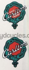 CARLTON fork decals