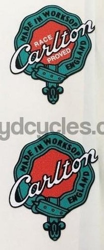 Carlton fork decals - carlton,