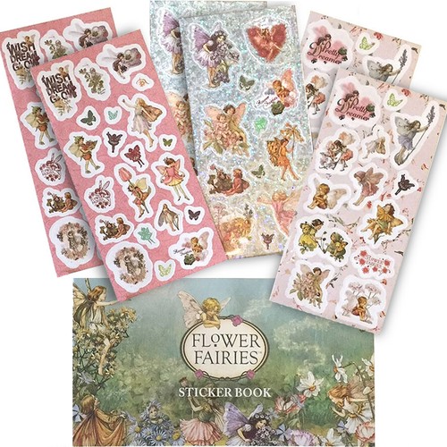 Flower fairies sticker album - fairies, &