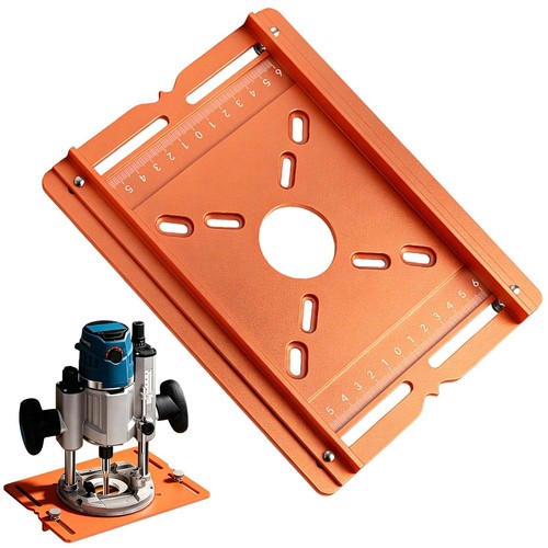 Aluminum router table insert - aluminum,