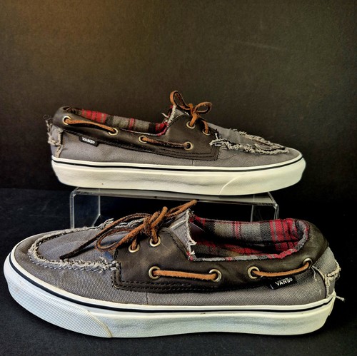 Vans mens boat shoes grey - mens, uk
