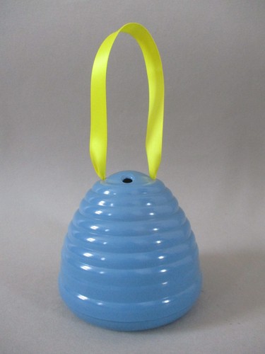 Vintage blue bakelite - a,