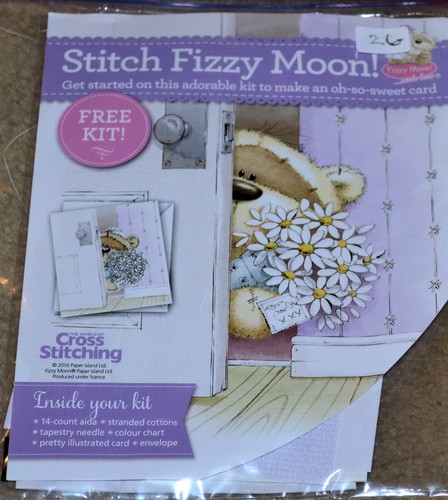 Cross stitch kit fizzy - stitch, kit.