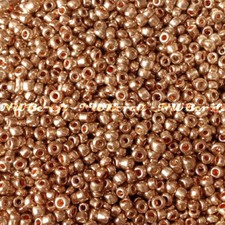 50g High Quality Metallic Colour Plated Round Glass Seed Beads Size 2mm/3mm/4mm