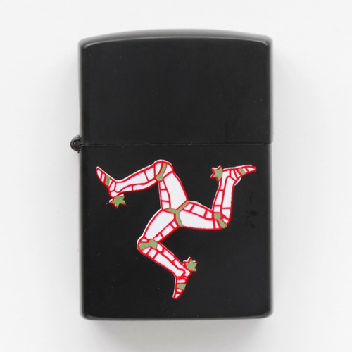Black petrol cigarette lighter - black,