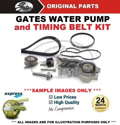 Gates water pump timing belt - pump,
