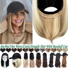 Women's Cap with Hair Connect