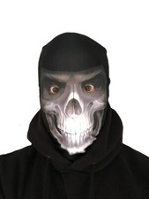 Grim Reaper Halloween Mask - Easy Breath Lycra Polyester Scary Mask