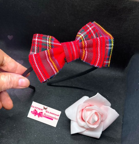Royal stewart headband - royal,