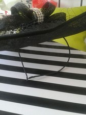 Wedding hat/fascinator, mother of the bride, stunning, diamonte effect, headband