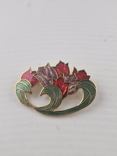 Cloisonne enamel flower - cloisonne,