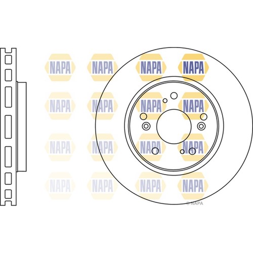 Brake discs vented for - 2x,