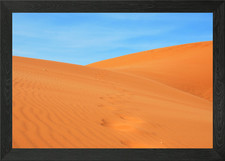 coral pink sand dunes Framed