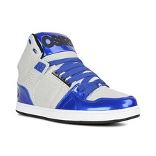 Osiris NYC 83 CLK High Top Shoes - Blue/Grey/White