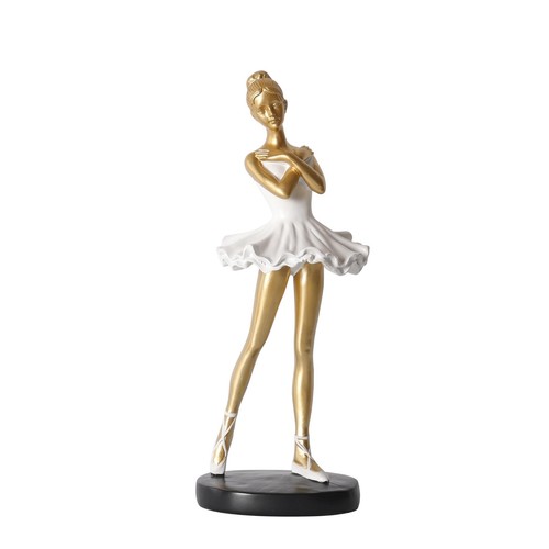 Ballet dancer figurine black - ballet,