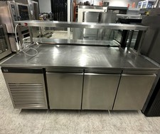 Foster G2 3 Door Under Counter Fridge With Heated Gantry