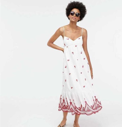 New crew embroidered beach - new,