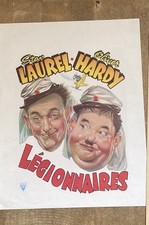 LAUREL & HARDY Flying Deuces original belgian movie poster RARE !